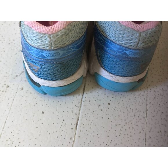 Asics GT1000 Athletic Shoes Women's Size 6.5 Lace Up Running Pink/Blue - Picture 5 of 7